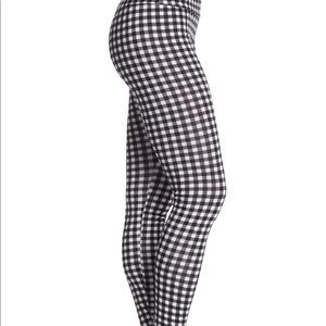 Nasty Gal Checkered Leggings